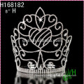 2015 New Cheap big pageant fashion tiara crown